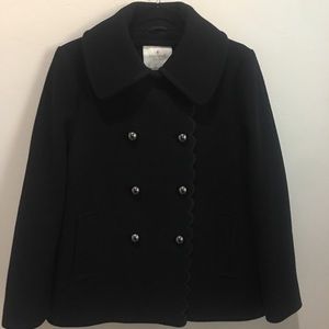 Kate Spade Black Wool Coat ♠️